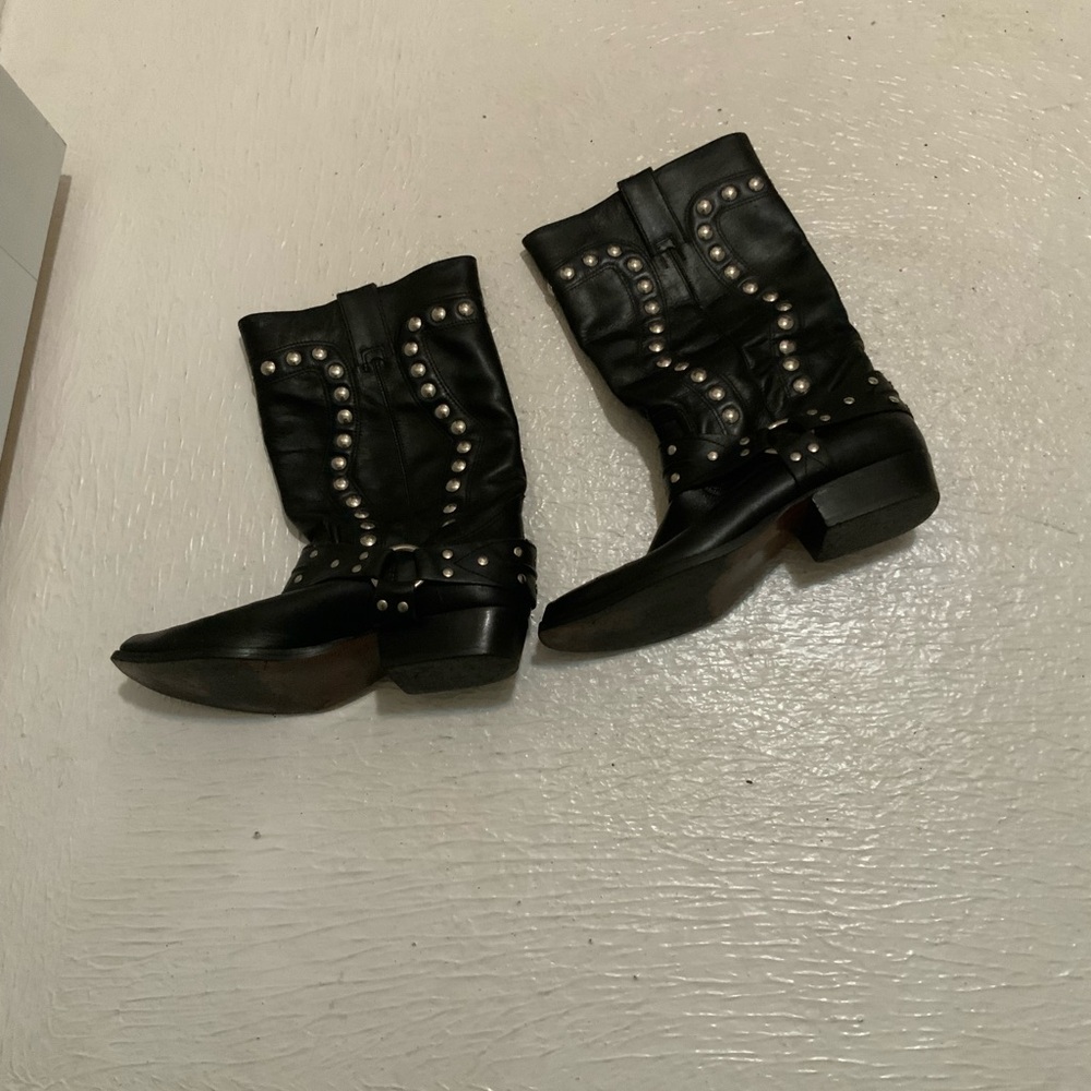 MIA MOTORCYCLE LEATHER BOOTS